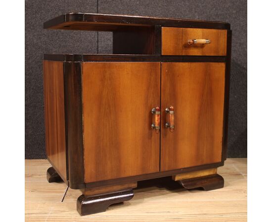 Pair of Italian Deco style bedside tables from the 20th century