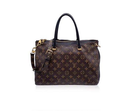 LOUIS VUITTON Borsa a Mano in Tela Col. Marrone Pallas M