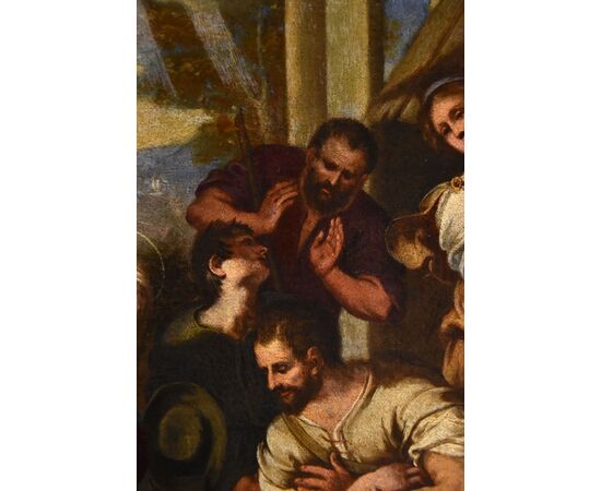 Natività con adorazione dei pastori, Giacinto Gimignani (Pistoia, 1606 - Roma, 1681) bottega