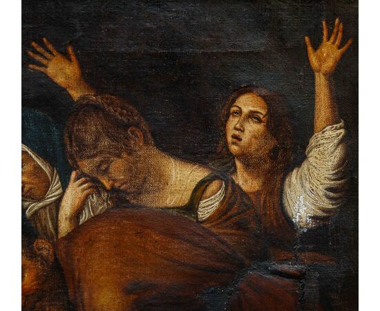 XIX secolo, da Caravaggio, Deposizione di Cristo