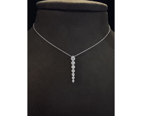 Pendente  con  Diamanti   1 ct.