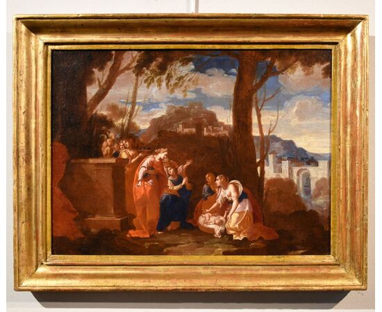 Mosè salvato dalle acque, Nicolas Poussin (Les Andelys 1594 - Roma 1665) Bottega