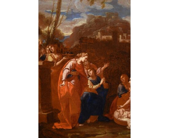 Mosè salvato dalle acque, Nicolas Poussin (Les Andelys 1594 - Roma 1665) Bottega