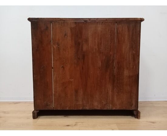 Credenza in abete due ante - fine 800 - rustica-credenzina-madia