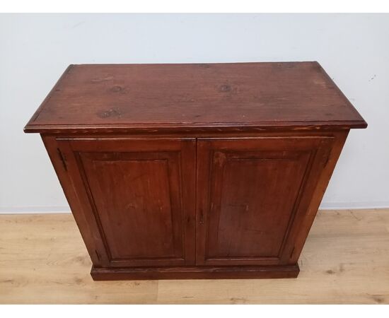 Credenza in abete due ante - fine 800 - rustica-credenzina-madia