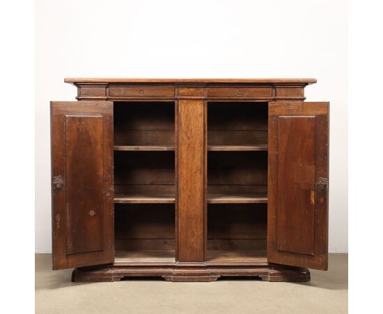 Grande Credenza in Stile Barocco Italia Inizio XX Secolo