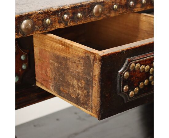 Credenza con Alzata di Gusto Barocco Emiliano Inizio XX Secolo