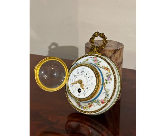 PICCOLO OROLOGIO DA MURO NAPOLEONE III PRIMA META’ XIX SECOLO