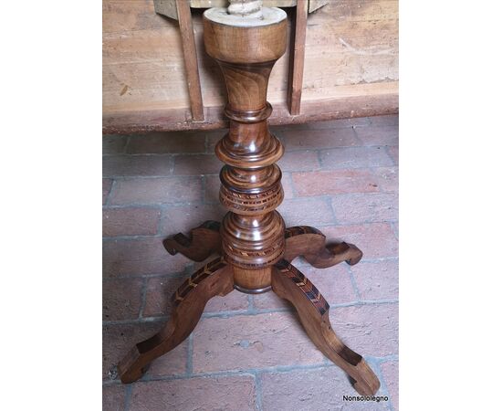 Particular and precious Rolo inlaid rectangular table     