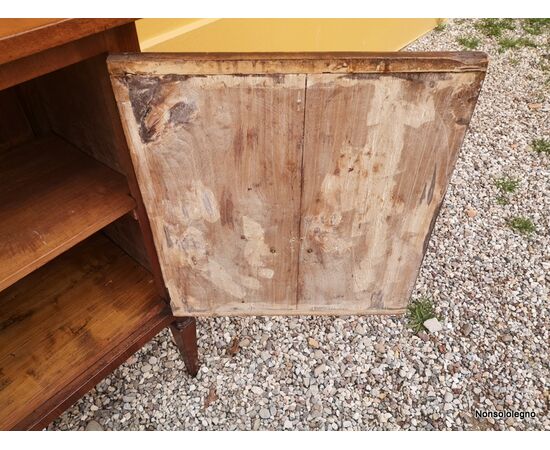 Louis XVI bedside cabinet inlaid Bologna     