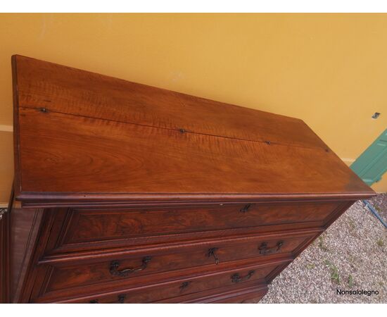 Canterano chest of drawers with Emiliano flap inlaid     