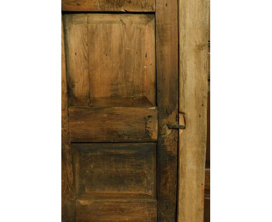  STIP250 - Stipo a muro in legno, epoca '700, mis. luce cm L 60 x H 159 