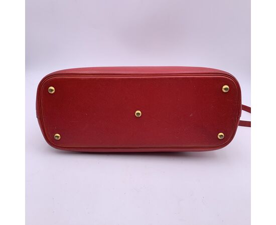 HERMES Borsa a Mano Vintage in Pelle Col. Rosso Bolide M