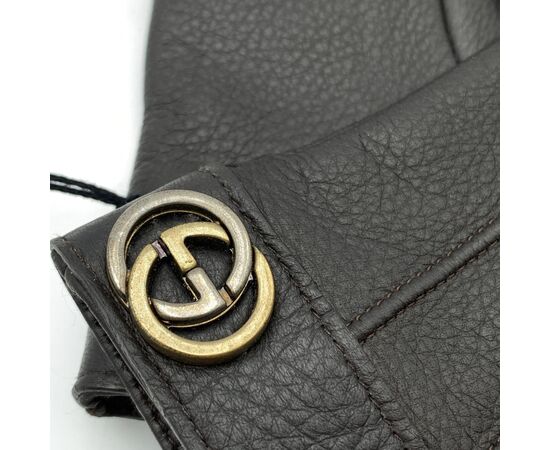 GUCCI Accessorio in Pelle Col. Marrone - M