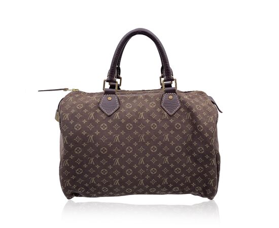 LOUIS VUITTON Borsa a Mano in Tela Col. Marrone Speedy M