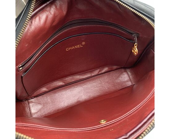 CHANEL Borsa a Tracolla Vintage in Pelle Col. Nero Camera Bag M