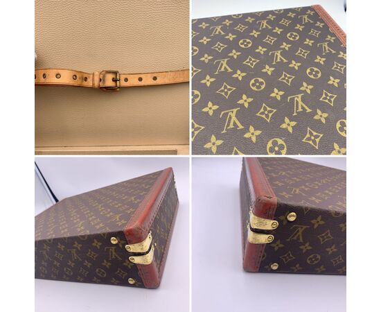 LOUIS VUITTON Borsa Ventiquattrore Vintage in Tela Col. Marrone President L