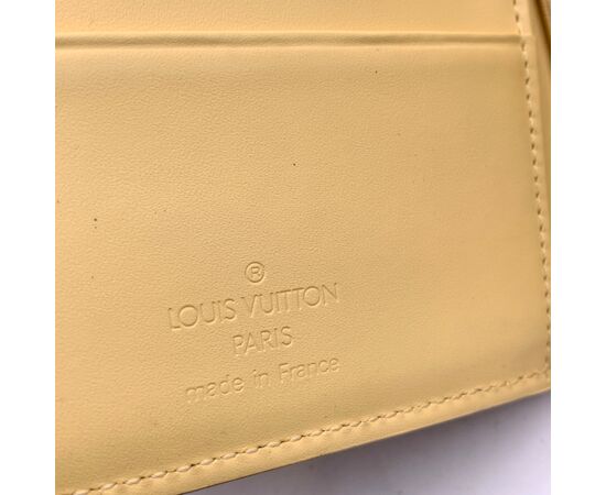 LOUIS VUITTON Portafoglio Vintage in Pelle Col. Beige M