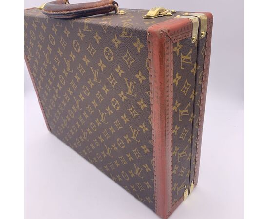 LOUIS VUITTON Borsa Ventiquattrore Vintage in Tela Col. Marrone President L