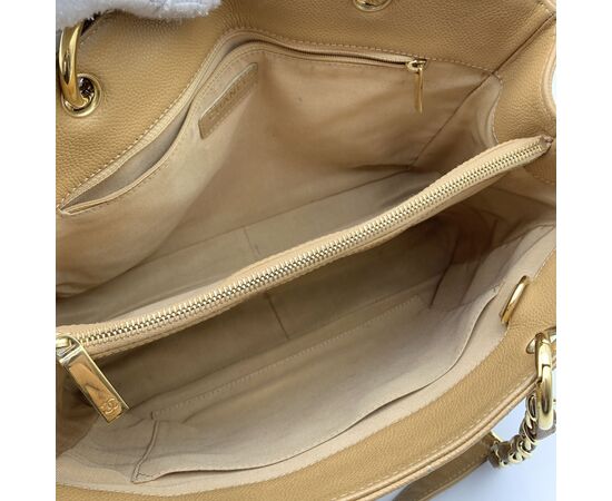 CHANEL Borsa Shopper in Pelle Col. Beige Grand shopping M