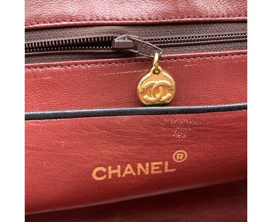 CHANEL Borsa a Tracolla Vintage in Pelle Col. Nero Camera Bag M