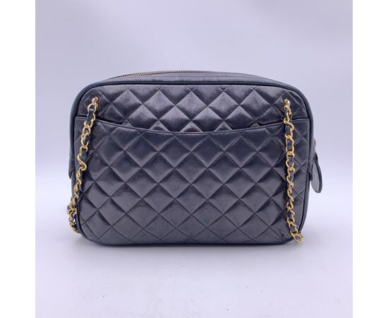 CHANEL Borsa a Tracolla Vintage in Pelle Col. Nero Camera Bag M