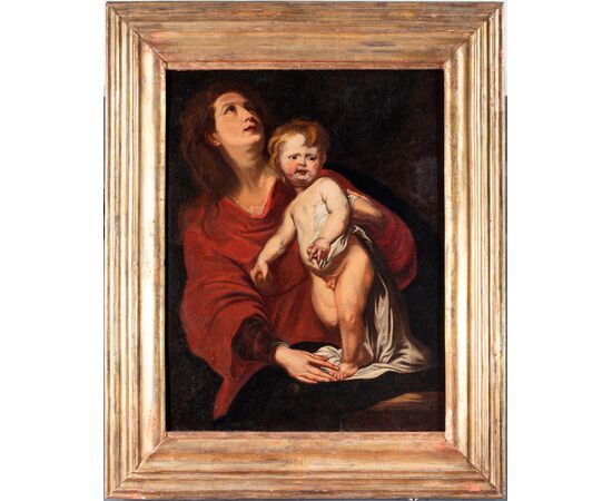 Madonna con Bambino, scuola genovese