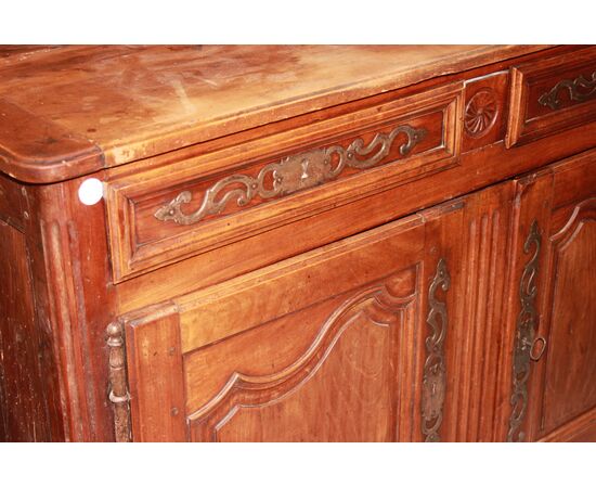 Credenza Provenzale 2 porte con cassetti di inizio 1800 Francese inizio XIX secolo