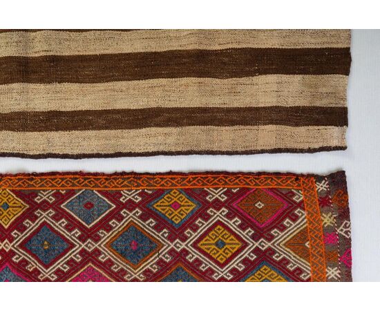 Strisce di antichi kilim - n. 426 - 1383 -n. 316/2 - (qualcuna venduta) -