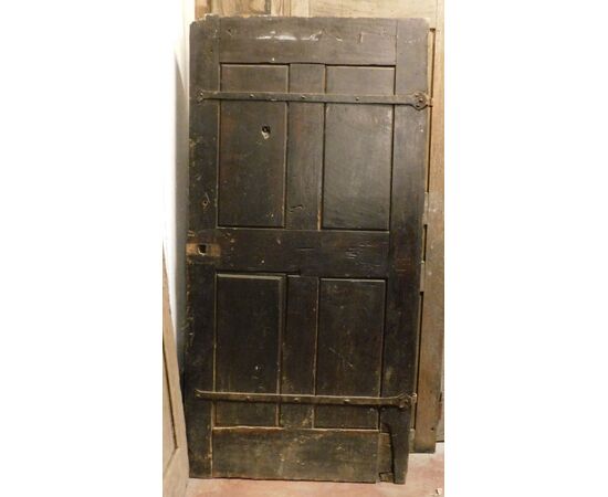 PTI744 - Porta da interno in noce, misure cm L 94 x H 195 