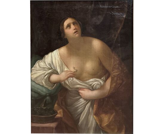 DIPINTO CON CLEOPATRA XIX SECOLO