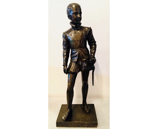 BRONZE -ENRICO IV BAMBINO-     