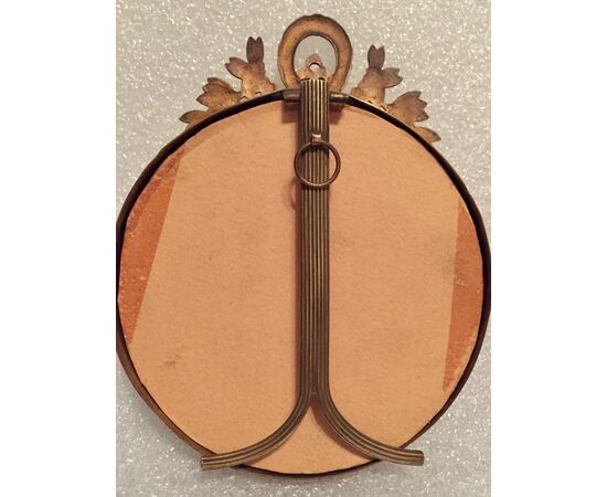 Bronze photo frame / portaminia fine 800     