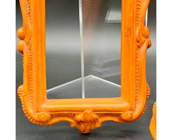 PAIR OF LACQUERED WOOD FRAMES - 19th CENTURY     