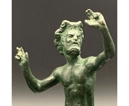 BRONZE DANCING FAUN - NAPOLEON III     