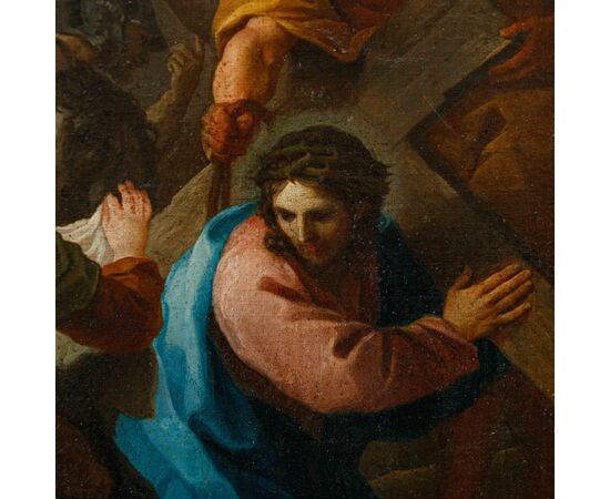 Francesco Manno (Palermo, 1752 Roma, 1831), ultimo quarto del XVIII secolo  L’incontro di Cristo e la Veronica