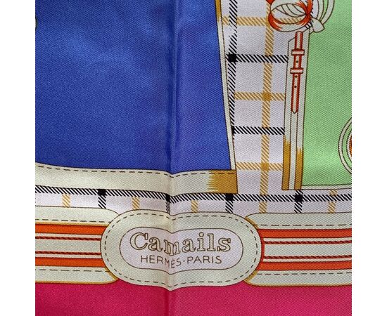 HERMES Foulard in Seta Col. Rosa Camails