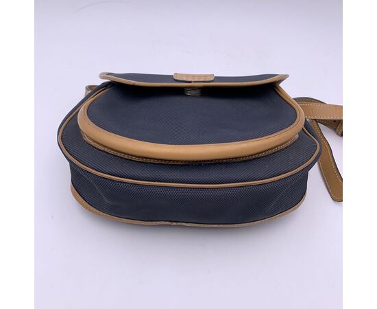 GHERARDINI Borsa a Tracolla Vintage in Tela Col. Blu S