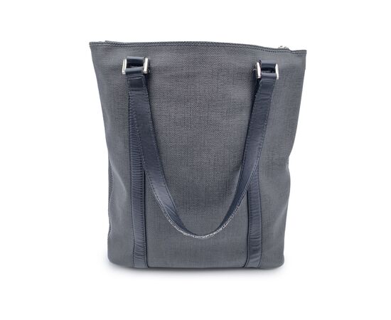 BVLGARI Borsa Shopper in Tela Col. Grigio M