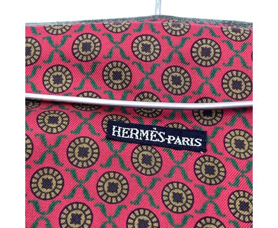 HERMES Borsa da Viaggio Vintage in Pelle Scamosciata Col. Verde Not Applicable M