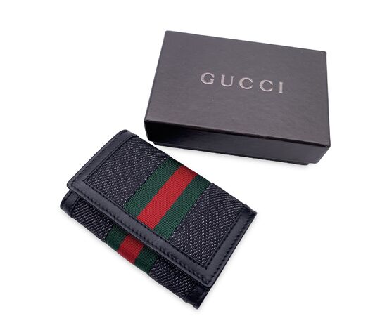 GUCCI Accessorio in Tela Col. Nero S