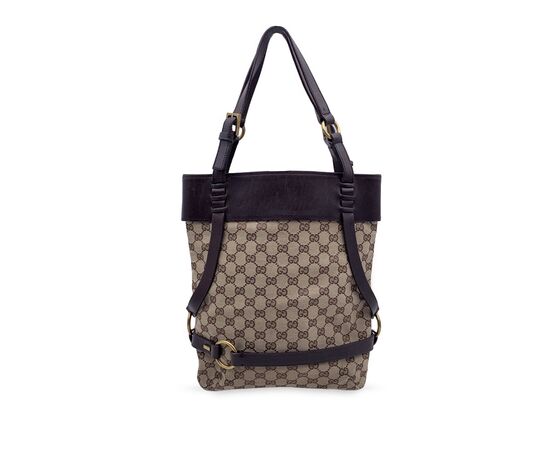 GUCCI Borsa a Tracolla in Tela Col. Beige M