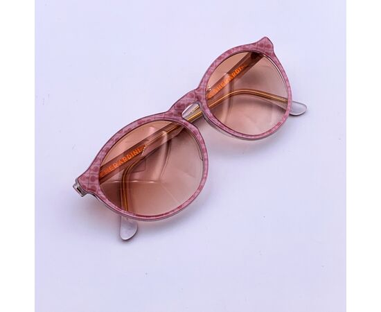 GHERARDINI Occhiali da Sole Vintage in Acetato Col. Rosa G/2