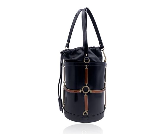 GUCCI Borsa a Mano in Pelle Col. Nero M