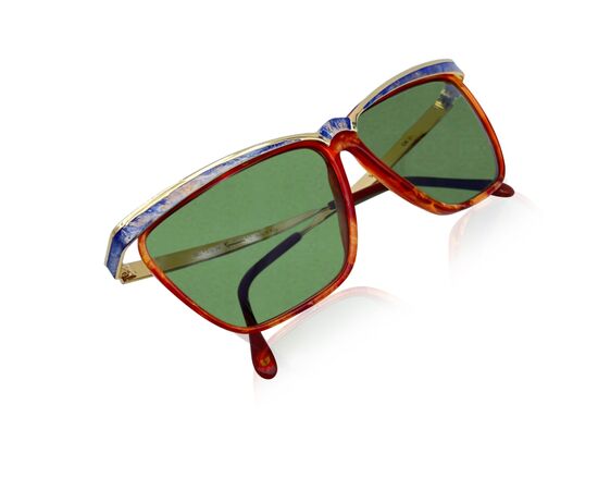 OTHER BRAND Occhiali da Sole Vintage in Acetato Col. Marrone CN21