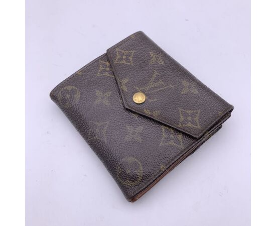 LOUIS VUITTON Portafoglio Vintage in Tela Col. Marrone M61652 M