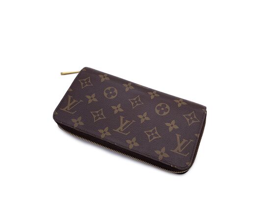 LOUIS VUITTON Portafoglio in Tela Col. Marrone Zippy M