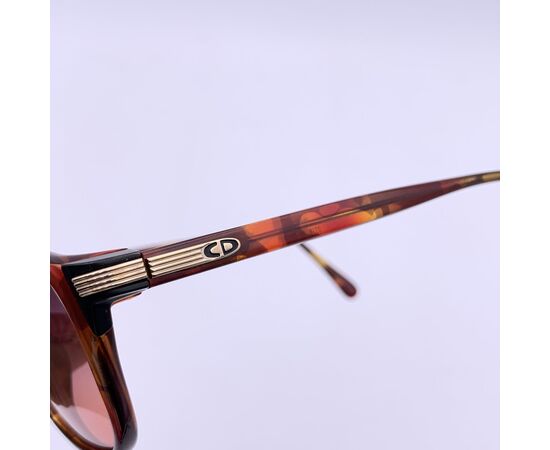 CHRISTIAN DIOR Occhiali da Sole Vintage in Acetatoa Col. Marrone 2719