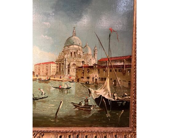 "Il Canal Grande con Santa Maria della Salute -  inizio '900"