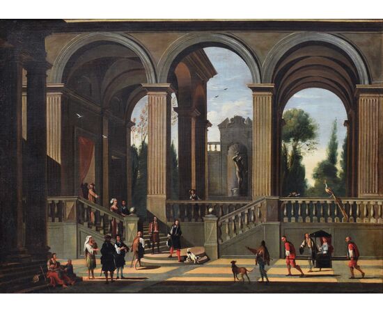 Architettura capriccio XVII secolo